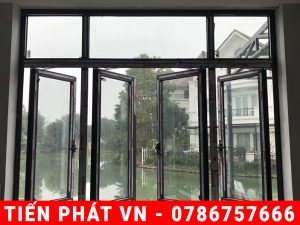 Cửa đi mở quay nhôm Xingfa tại Bình Dương